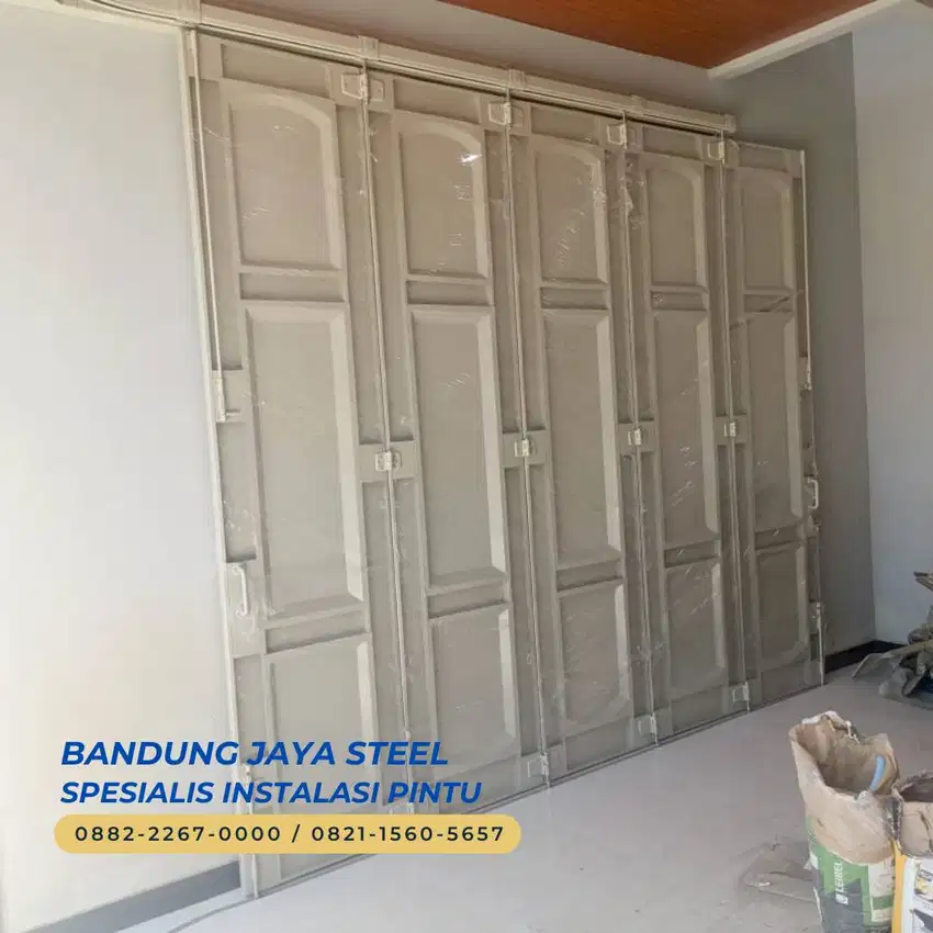 Pasang baru Pintu henderson atau servis/ perbaikan bandung jaya steel