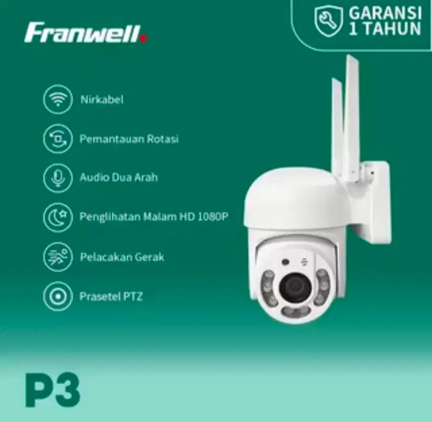 Camera cctv 2 MP plus micro SD 4 Gb