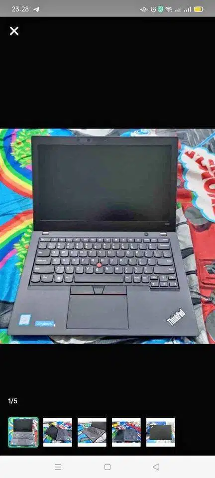 Lenovo Thinkpad X280 SSD 256 GB Gen 8 Prosesor Intel Core i5