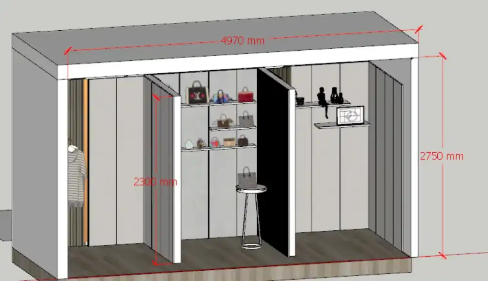 Tukang partisi alumunium dan gipsum