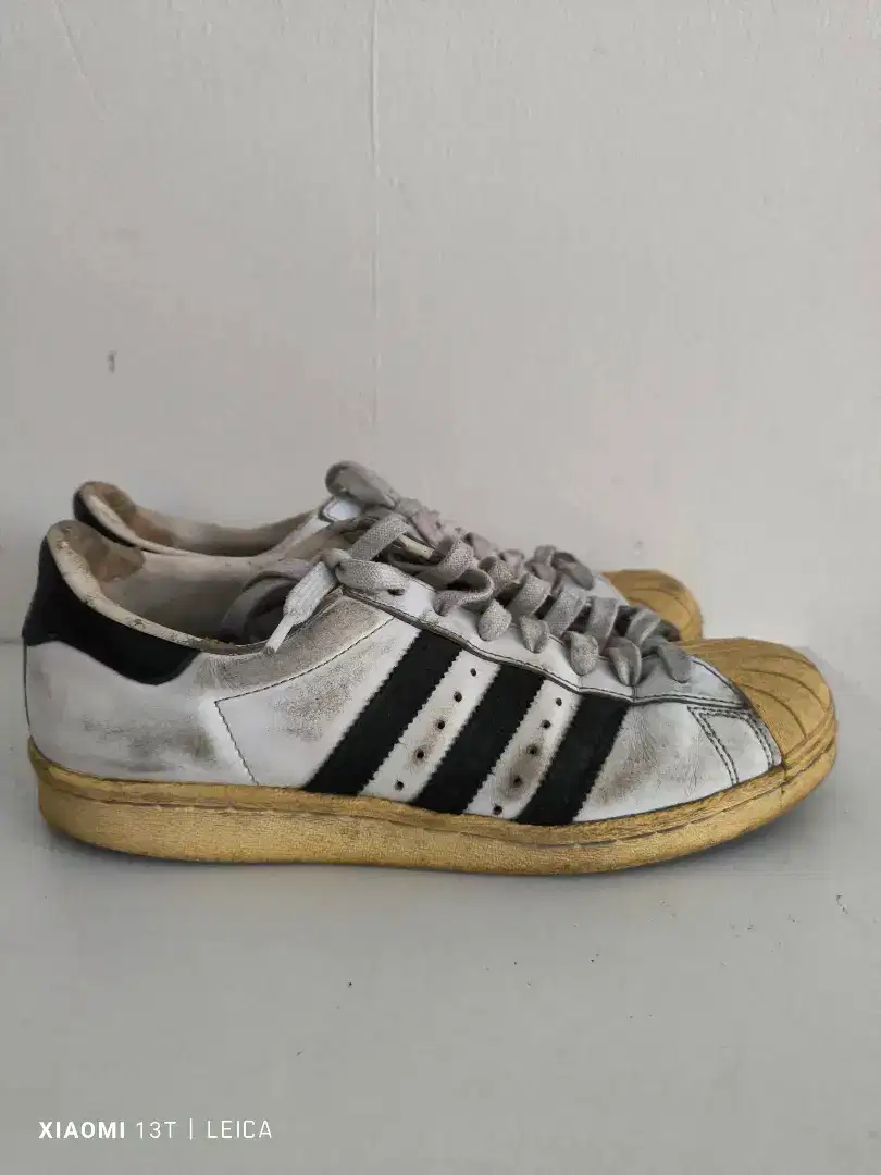 Adidas superstar, size 41, minus pemakaian