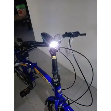 Lampu Sepeda Depan LED Cree XPG Dengan Klakson 150db