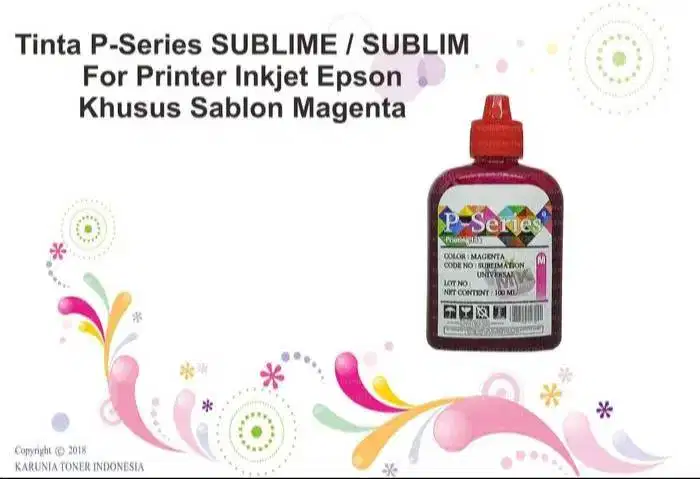 Tinta P-Series SUBLIME / SUBLIM 100ml Magenta Berkualitas