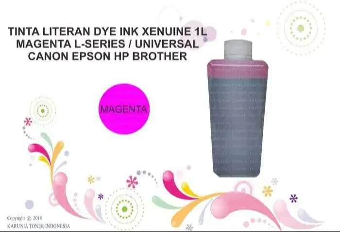 TINTA LITERAN DYE INK XENUINE 1L L-SERIES / UNIVERSAL CANON EPSON M -