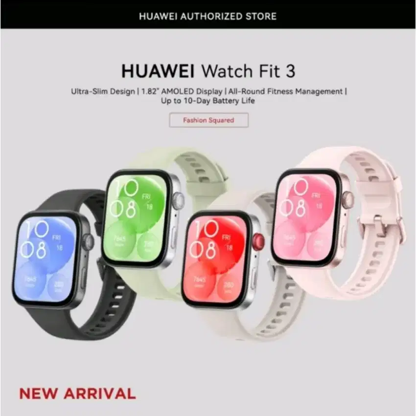 Cicilan huawei watch fit 3 bunga mulai 0%