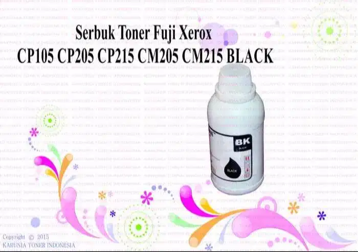 Serbuk Toner Fuji xerox CP105 CP205 CP215 CM205 CM215 B Murah