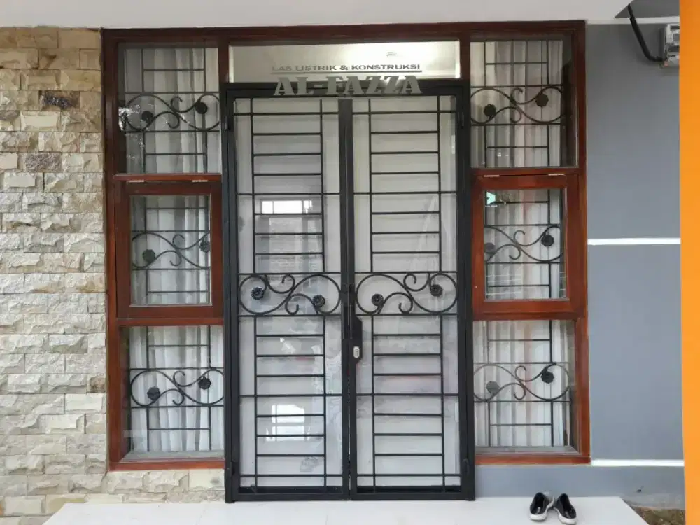 Pintu Kasa Nyamuk & Jendela Teralis Artistik - Pengaman Rumah Mewah