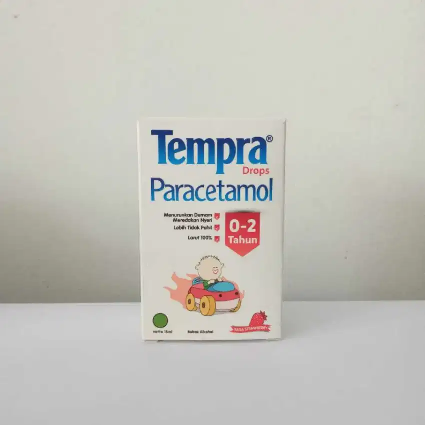 (FREE ONGKIR) Obat demam TEMPRA drops paracetamol anak 0-2 tahun