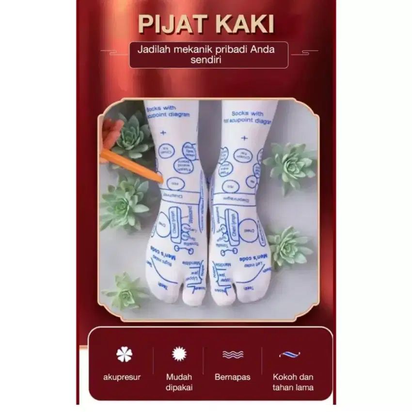 Kaos kaki pijat akupuntur