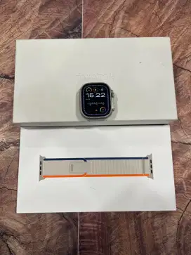 Apple watch ultra gen 2 49mm titanium orange garansi panjang