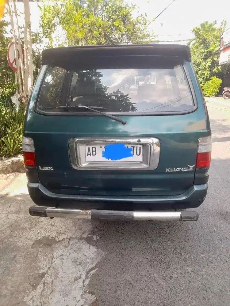Kijang LGX Tahun 1997 Hijau Plat AB Yogyakarta