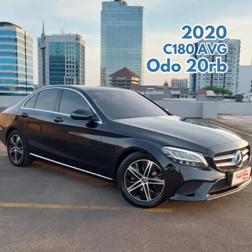 Mercedes Benz C180 AVG 2020 NIK 2019 Black Mercy C 180 Hitam