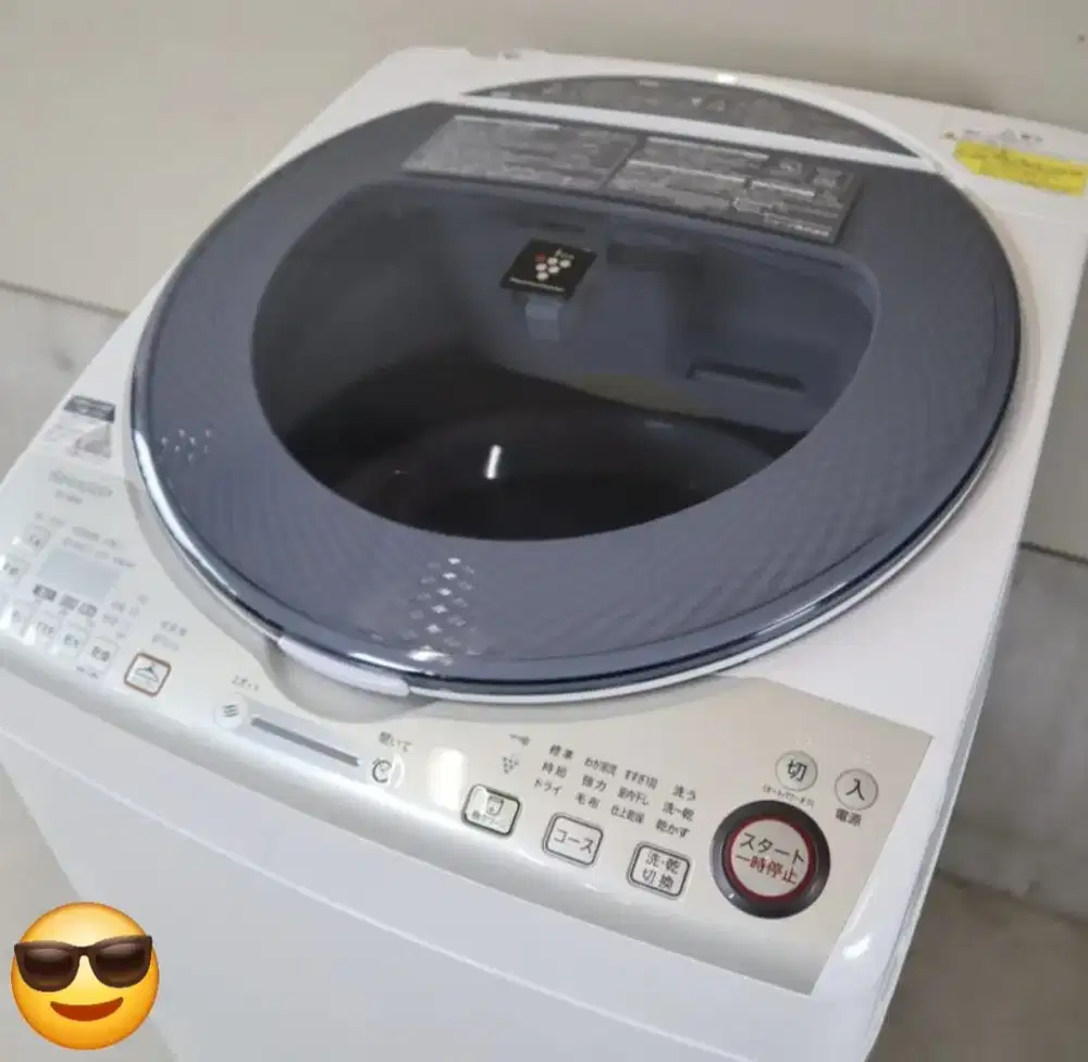 Mesin cuci 1 tabung sharp ori jepang