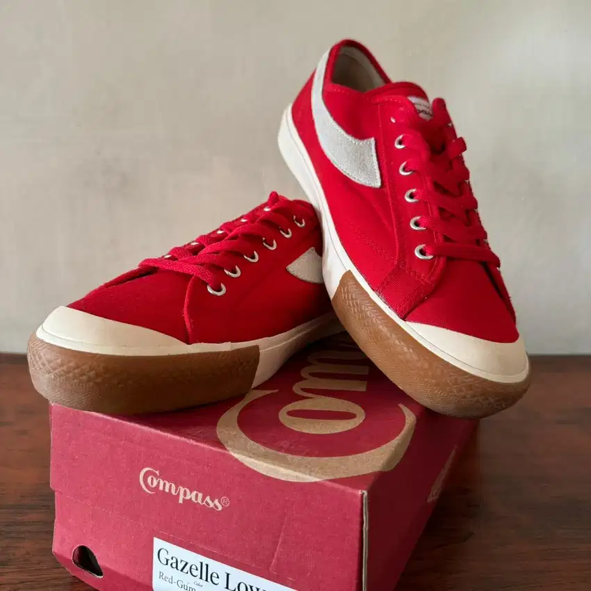 Compass Gazelle Low Red-Gum (size 43)