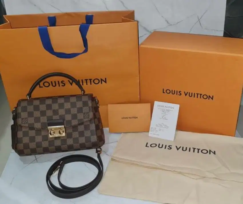 LV Croisette 2023 Damier Ebene Complete Set