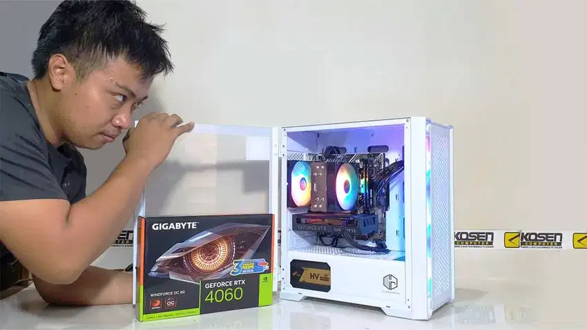 PC gaming editing dan render Unreal Ringkas mantab berkelas grns 3 thn