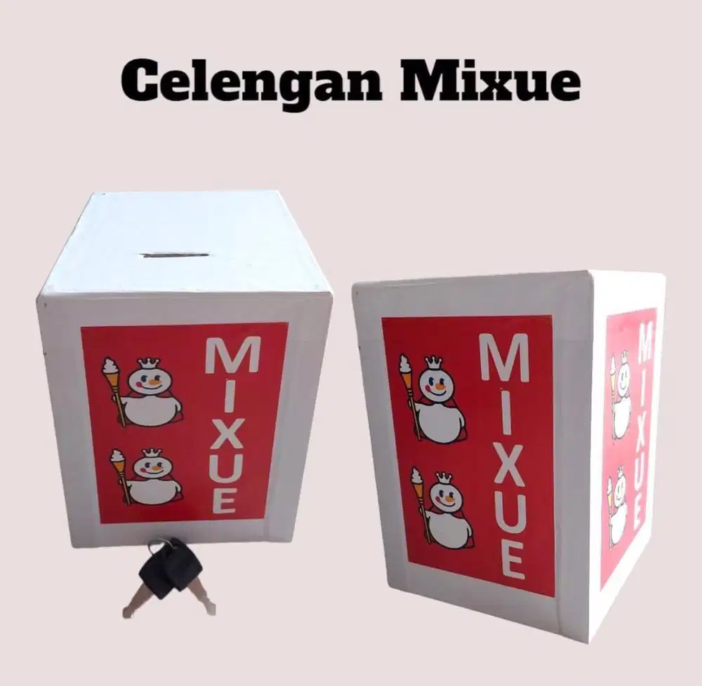 Celengan Mixue mumer
