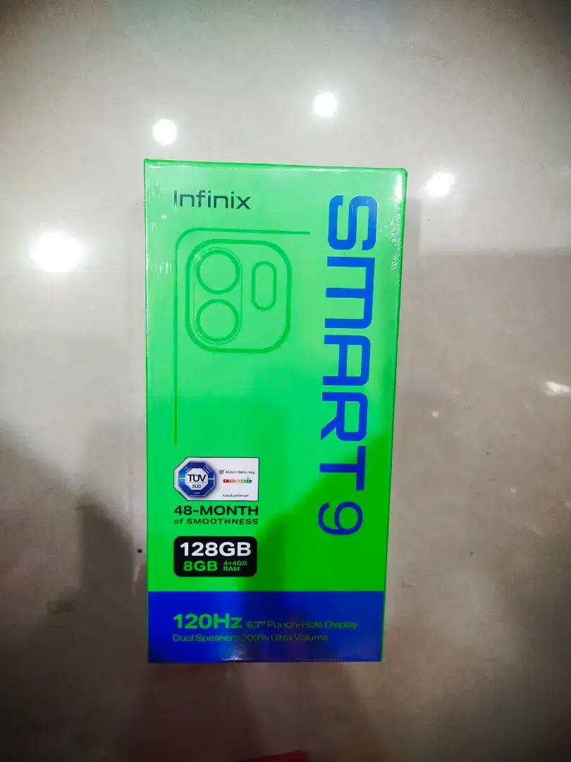 Infinix Smart 9 Ram 4+4/128 Baru Garansi Resmi