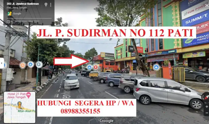 ruko jln jend sudirman pati