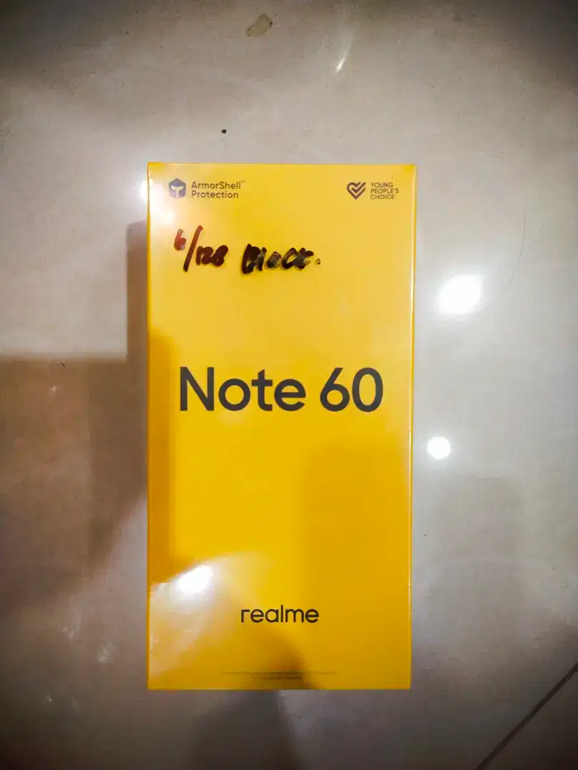 Realme Note 60 Ram 4+4/64 Garansi Resmi