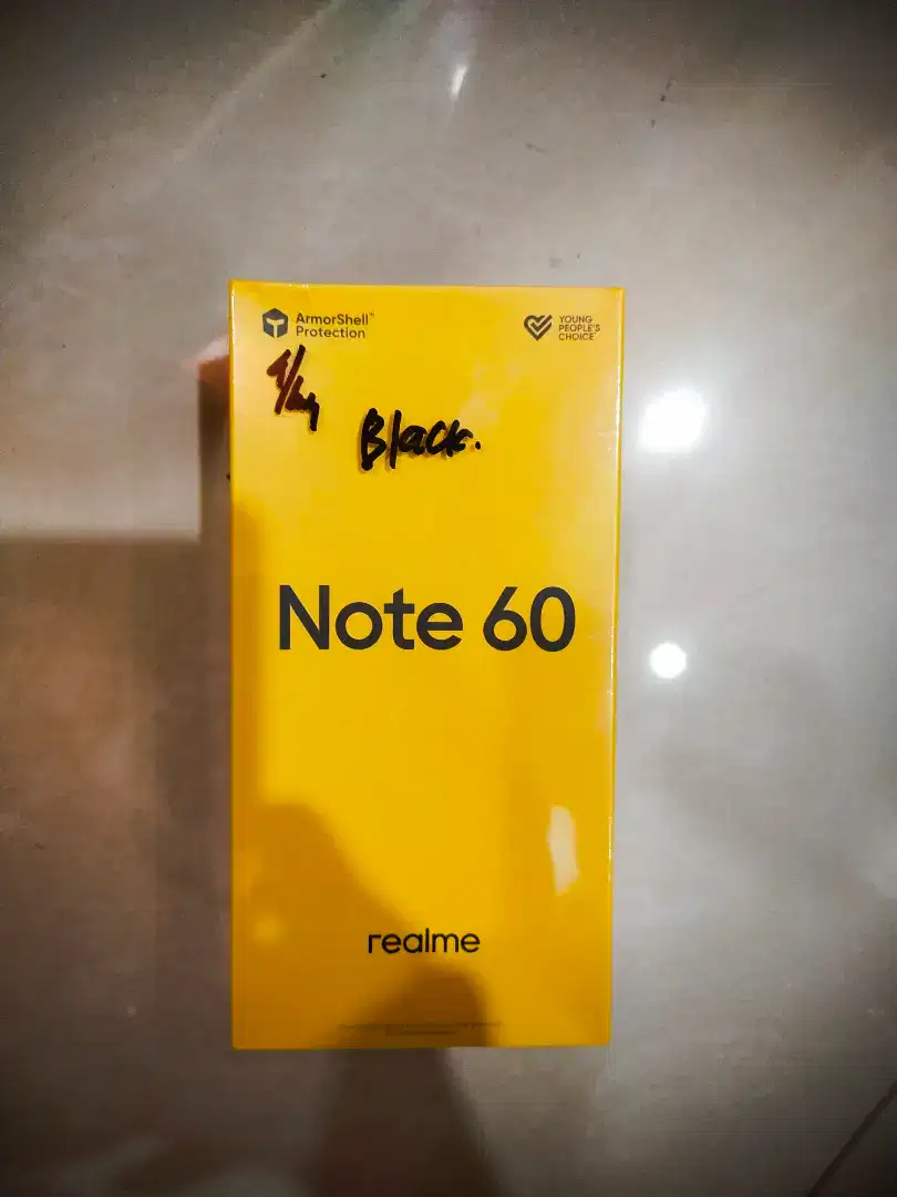 Realme Note 60 Ram 6+6/128 Garansi resmi