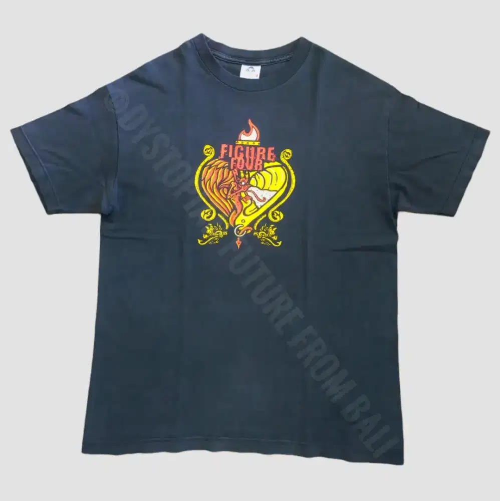 Rare Vintage T-shirt Band Figure Four - Enemy