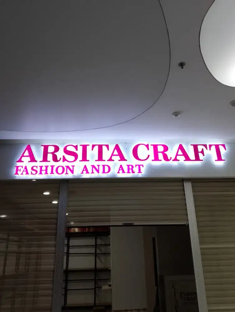 HURUF TIMBUL, NEON BOX ACRYLIC  CUSTOM