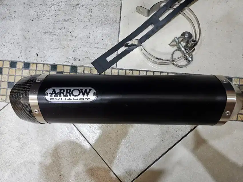 Knalpot + Header Arrow Original Made in Italy R15 v3 v4 XSR155 MT15