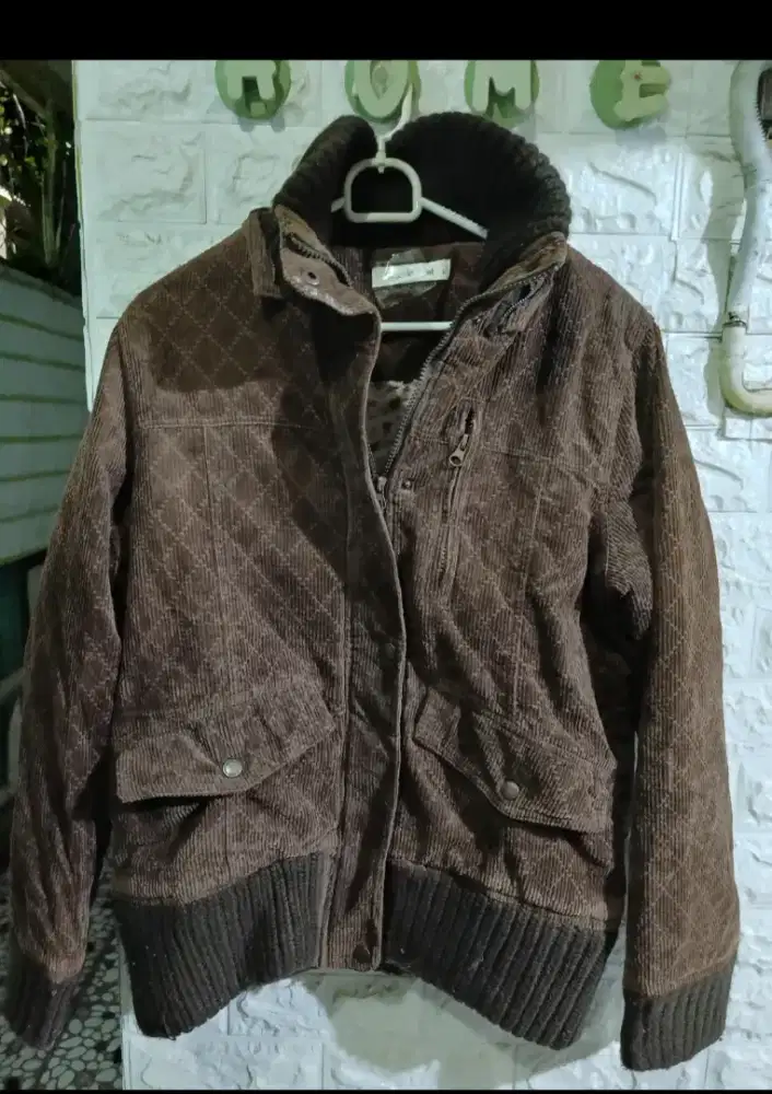 Jaket plus hodie bahan tebal