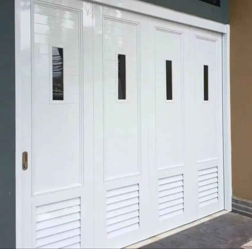 Folding door besi, pintu henderson / folding gate Pasang murah bandung