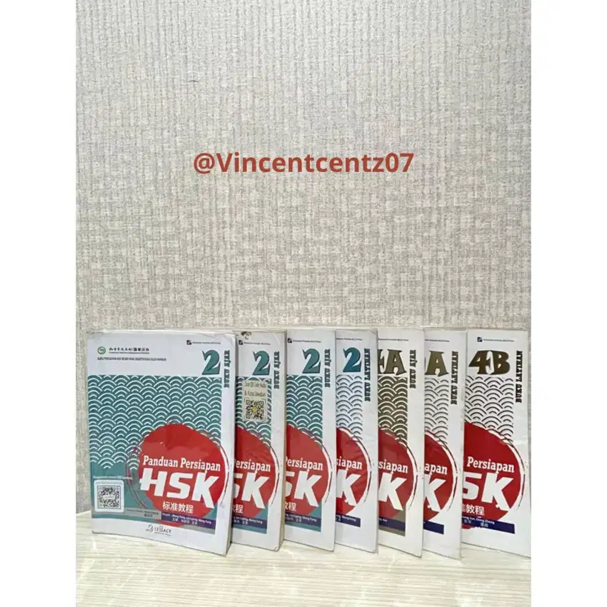 Buku Panduan Persiapan HSK SECOND/BEKAS Buku Ajar dan Buku Latihan FRE