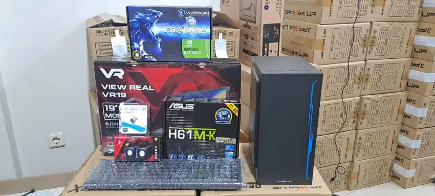 PC Rakitan Core i7 4770 Godzilla komplit anti ngelex termurah