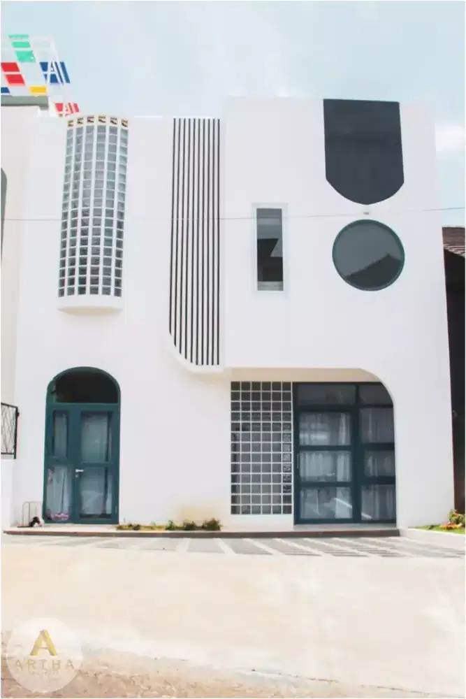 villa di dago pakar full furnished plus kolam renang hangat