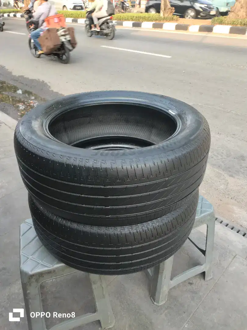 Mj ban 215/55/R17 Bridgestone Turanza TOO5A 2022 2pcs mlus hub Wa gan