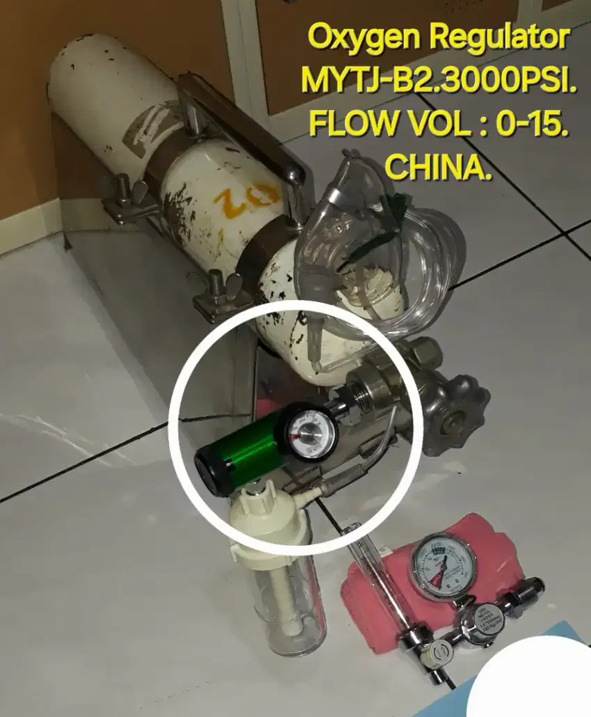 Oxygen Regulator MYTJ-B2.3000PSI.