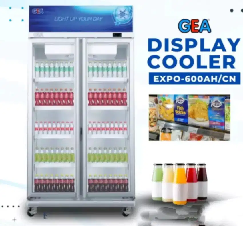 New Reject GEA Display Cooler EXPO-600AH/CN Garansi