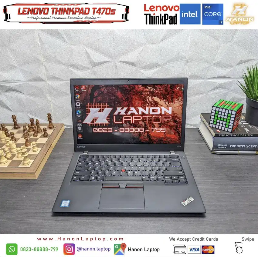 LENOVO THINKPAD T470S TOUCHSCREEN CORE I7 RAM 20GB SSD 512GB