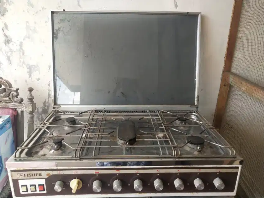 Dijual Oven Fisher 5 Tungku