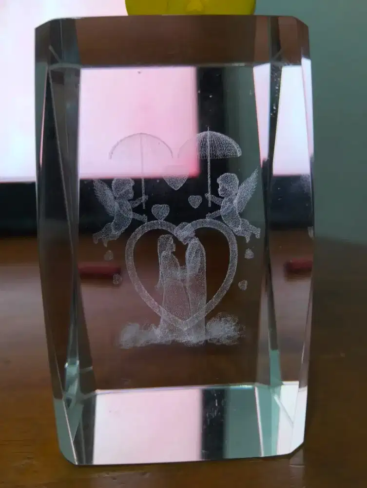 Lampu 3D bentuk balok