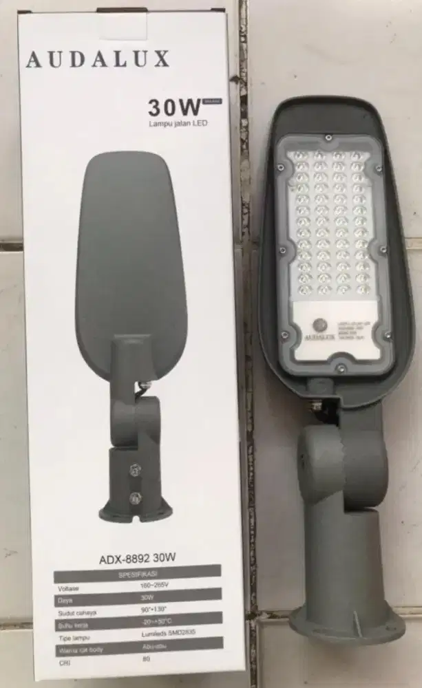 Lampu PJU audalux ADX 8892 kuning 30 watt