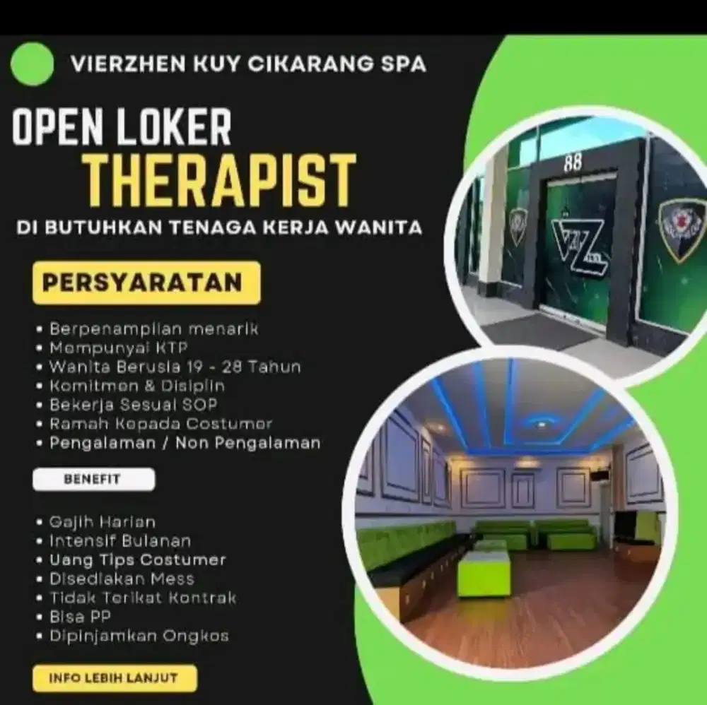 LOWONGAN SPA BAGIAN TERAFIS