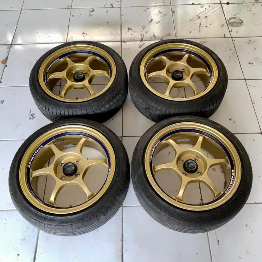 Advan RG1 Ring 16 4x100 Velg Ori Original Japan Jepang JDM Racing R16