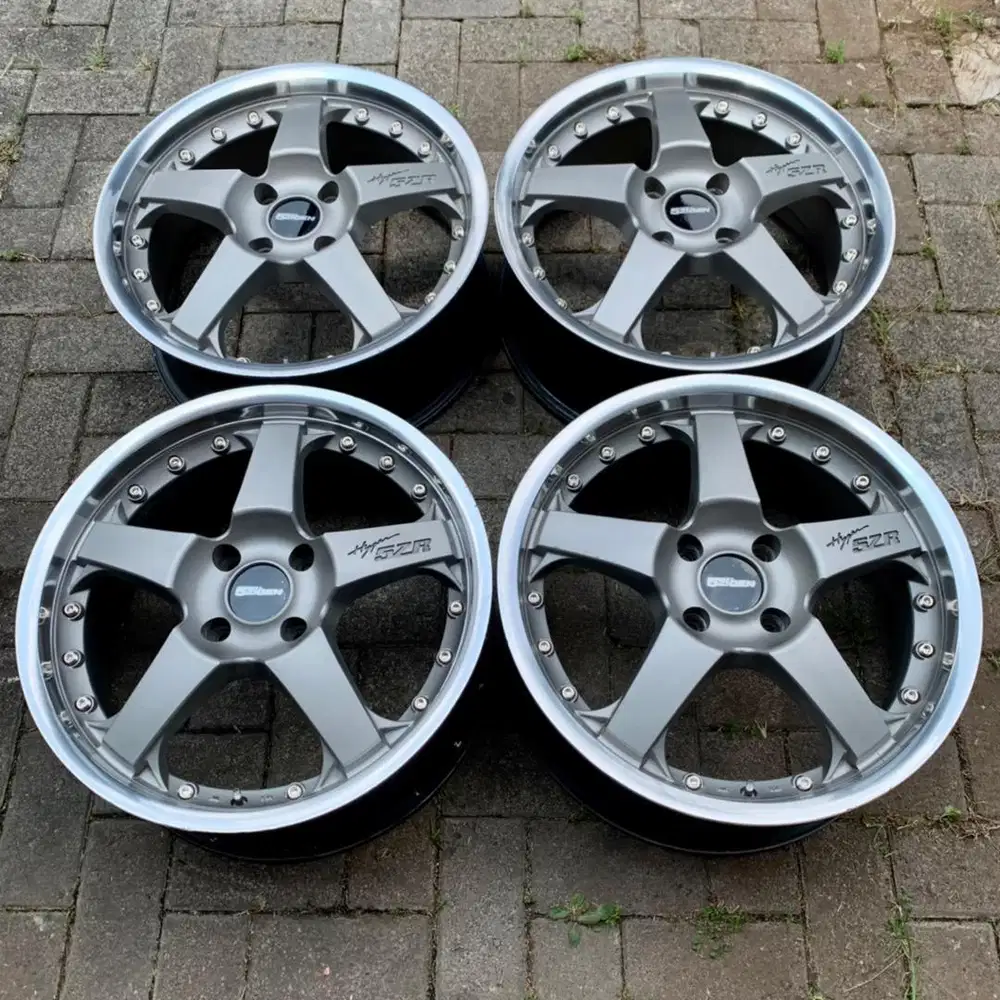 Japan 5Zigen 5ZR Ring 18 4x114 Velg Ori Original Jepang JDM Racing R18