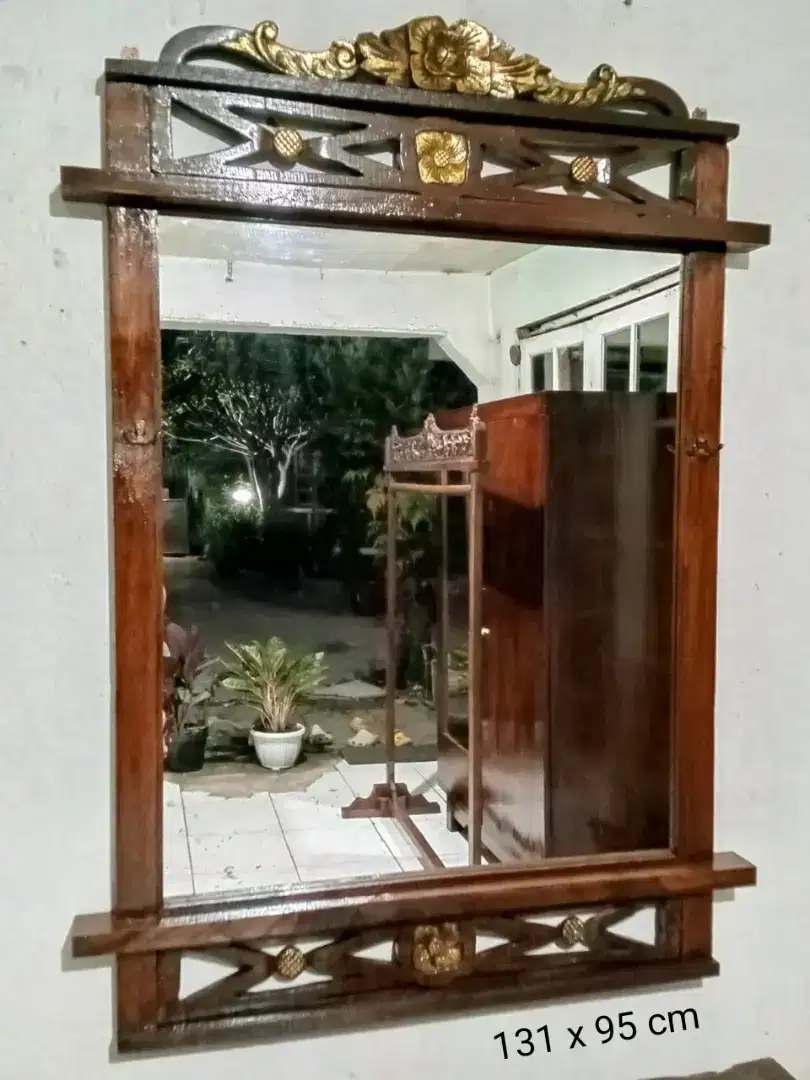 Jual murah cermin antik ukuran besar