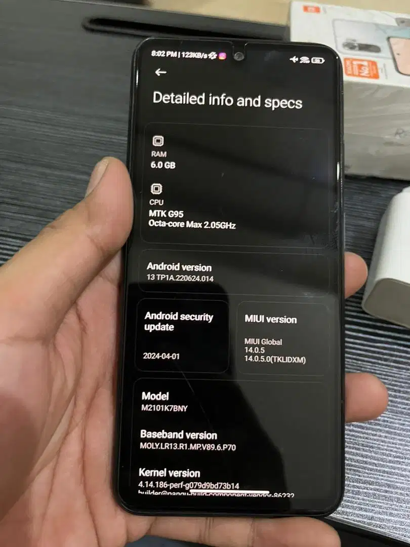 Xiaomi redmi note 10s 6/64