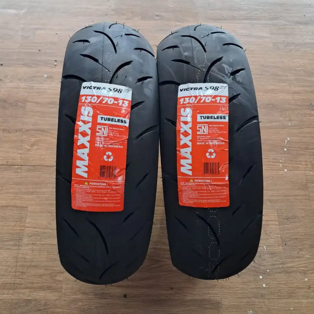 BAN MAXXIS VICTRA TL 130/70 -13 63S (BAN BERKUALITAS & MURAH)