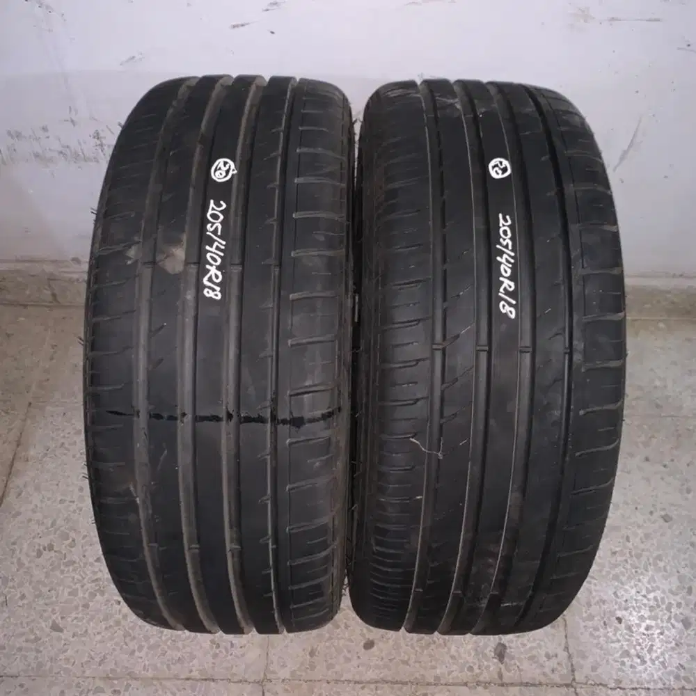 Ring 18 205 40 GT Radial Champiro HPY R18 ban mobil bekas