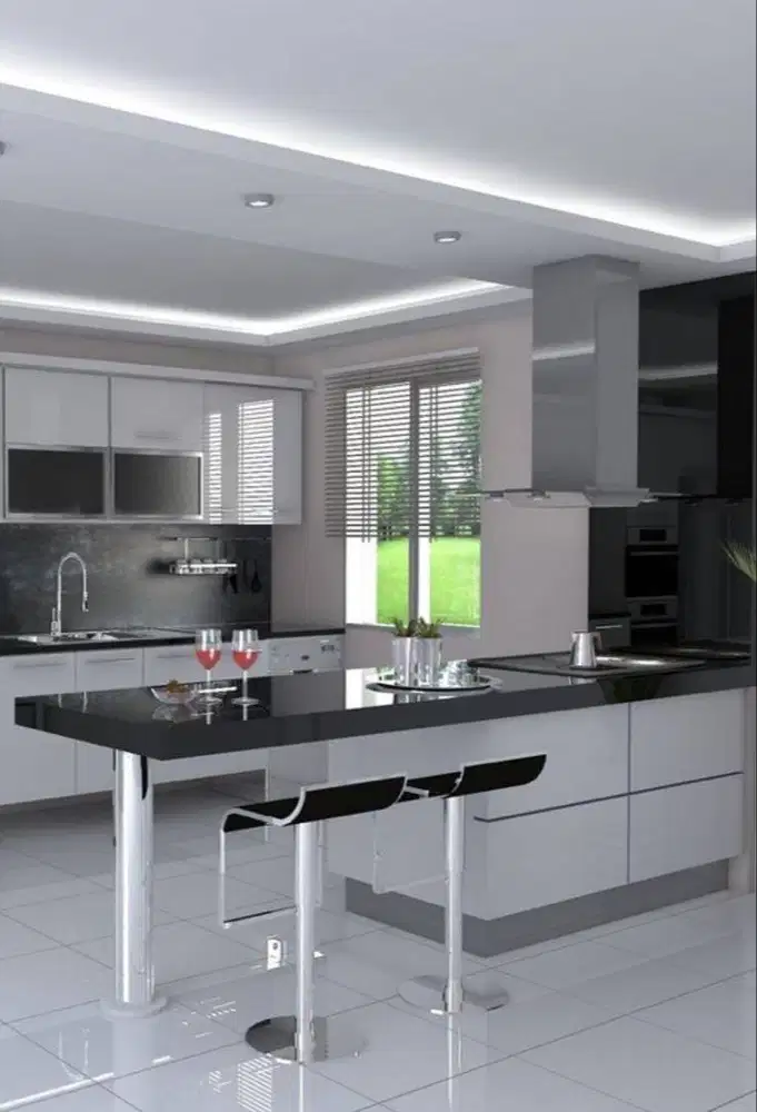 Kitchen set backdrop tv lemari set badroom kitchenset furniture custom