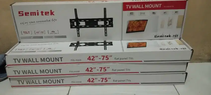 Bracket tv LED 55-75+install