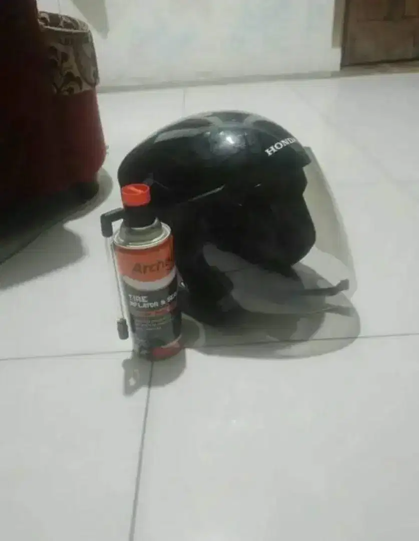 helm bawaan motor honda plus bonus